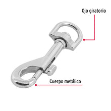 Cargar imagen en el visor de la galería, Bandola de zinc de 1/2&quot; giratoria, FIERO BDZ-3 (44030)