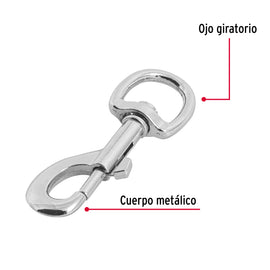 Bandola de zinc de 7/8
