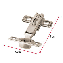 Cargar imagen en el visor de la galería, Bisagras bidimensionales de 95° cobertura completa bolsa con 2 pz, HERMEX BIDI- 95C (43156)