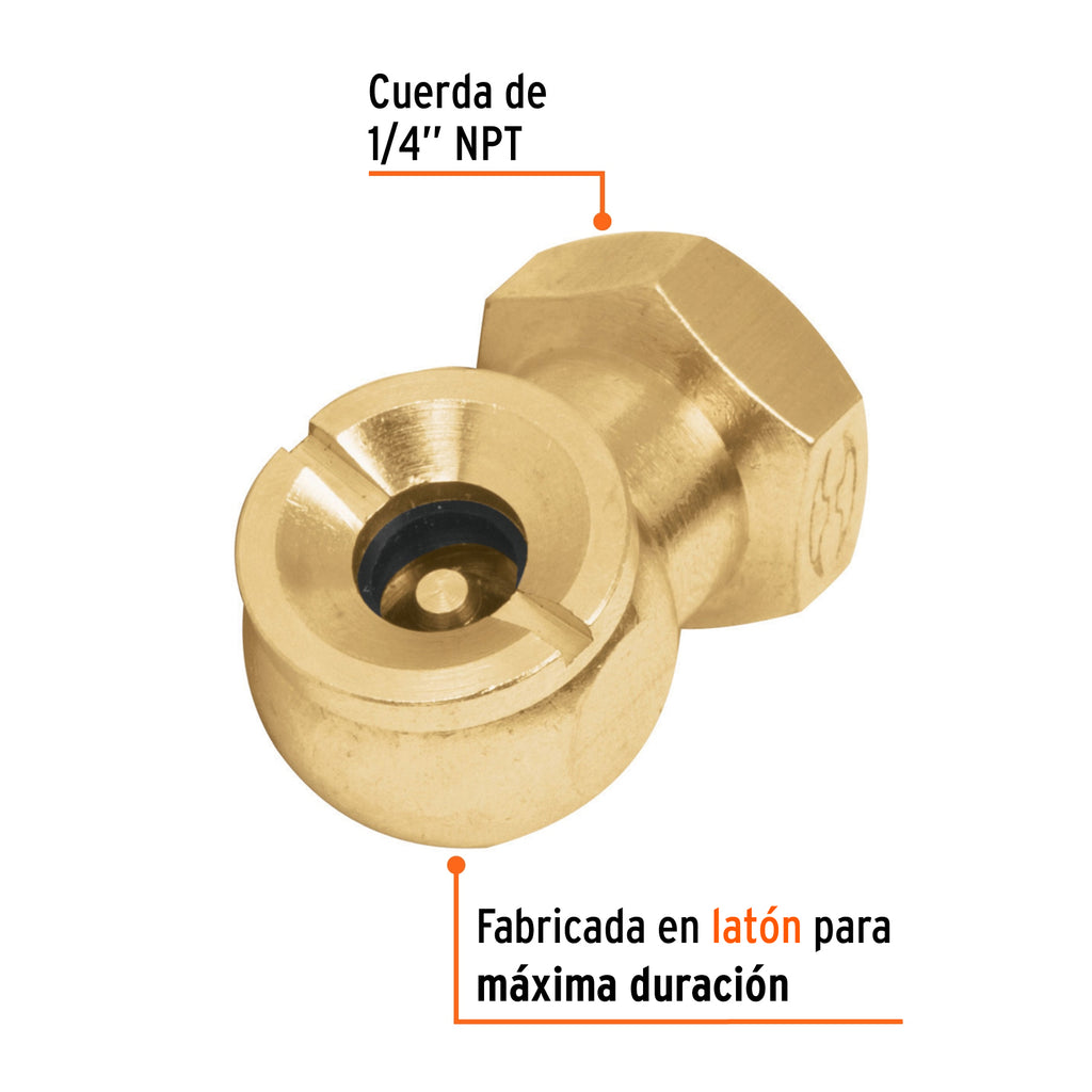 Cabeza infladora de llantas hembra TRUPER BOCH-HEM-1/4 (19088)