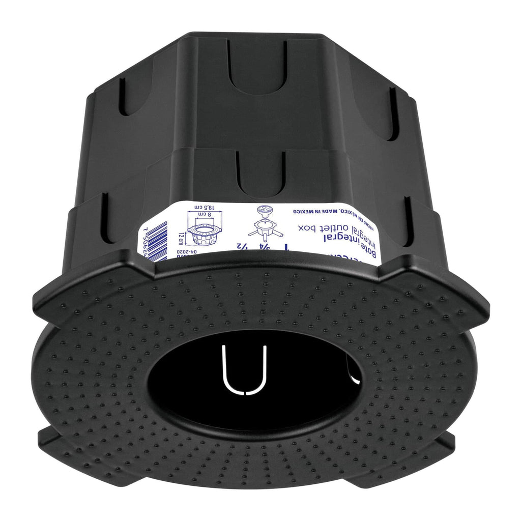 Bote integral de 12 cm, aro interno de 8 cm, VOLTECK BOIN-1208 (48370)