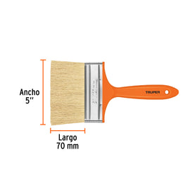 Brocha TRUPER para encalar e impermeabilizar de 5
