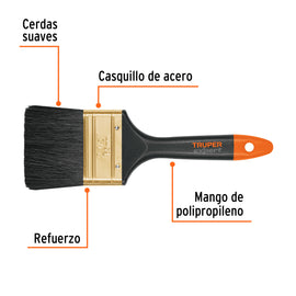 Brocha TRUPER profesional de 2 1/2