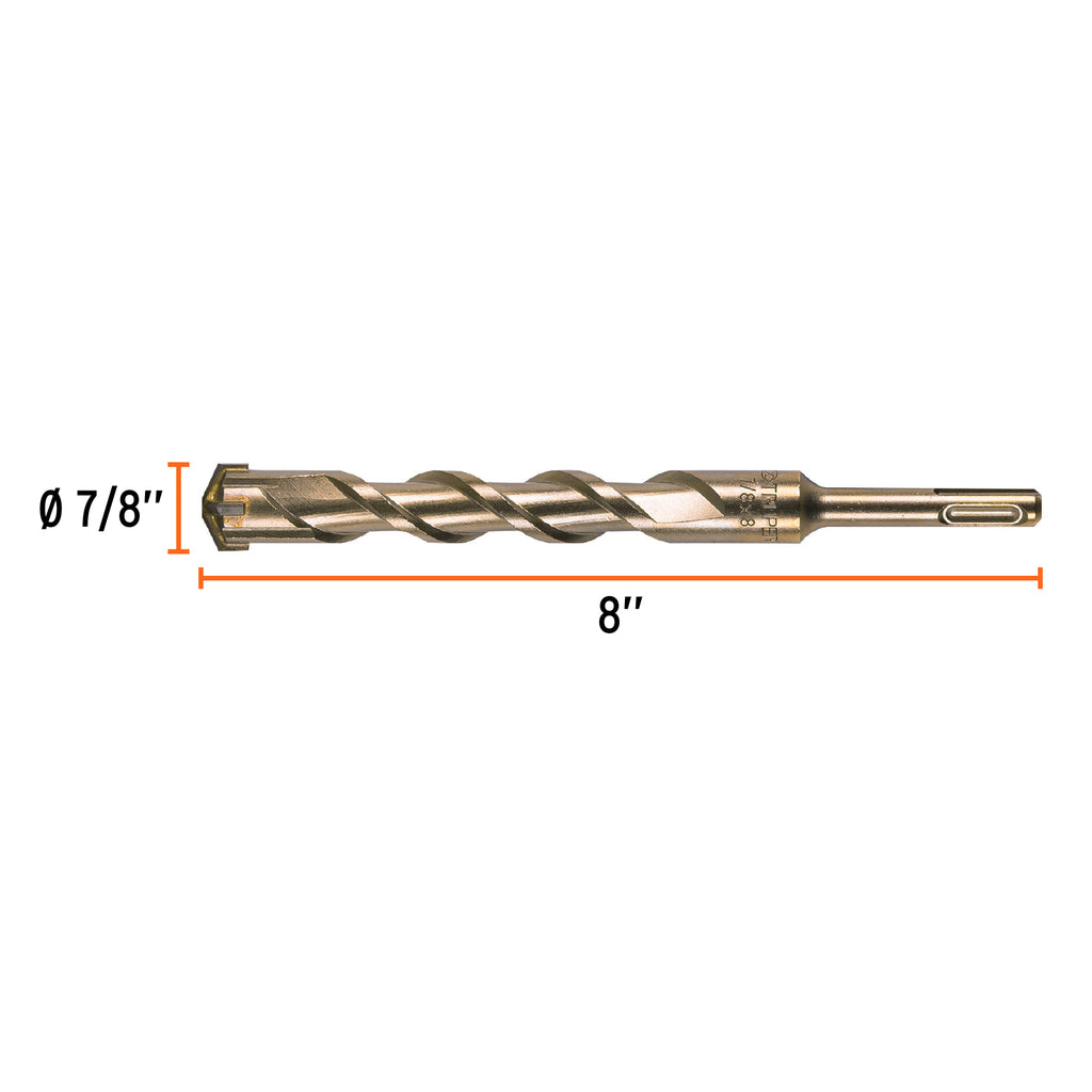 Broca TRUPER para concreto con sistema directo de inserción BS-7/8X8 (11268)