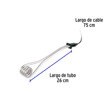 Cargar imagen en el visor de la galería, Resistencia calentador de inmersión p/agua #6 de 23 L, 1100 W, VOLTECK CAGU- 6 (46308)