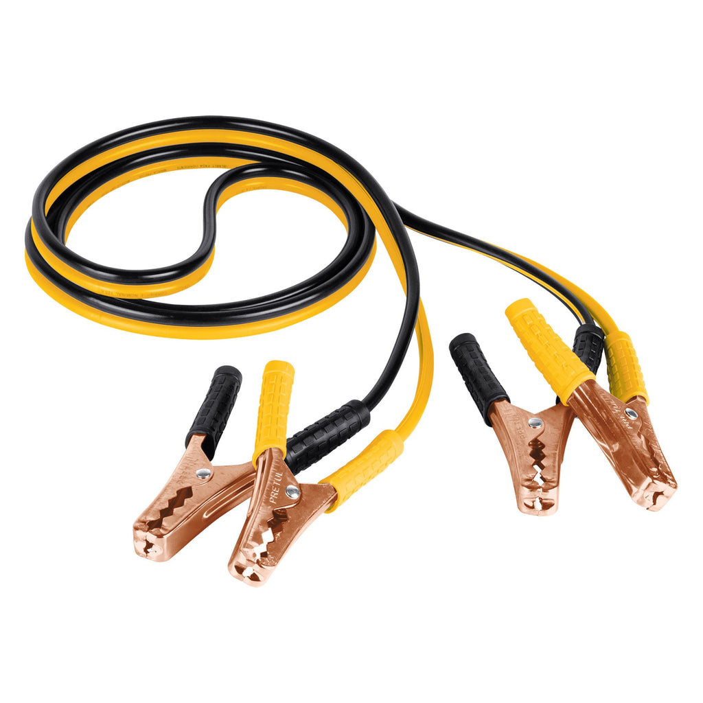 Cables pasa corriente 2.5m, 125 A, 10 AWG, con funda, PRETUL CAP-2510P (22808)