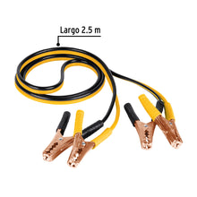 Cargar imagen en el visor de la galería, Cables pasa corriente 2.5m, 125 A, 10 AWG, con funda, PRETUL CAP-2510P (22808)