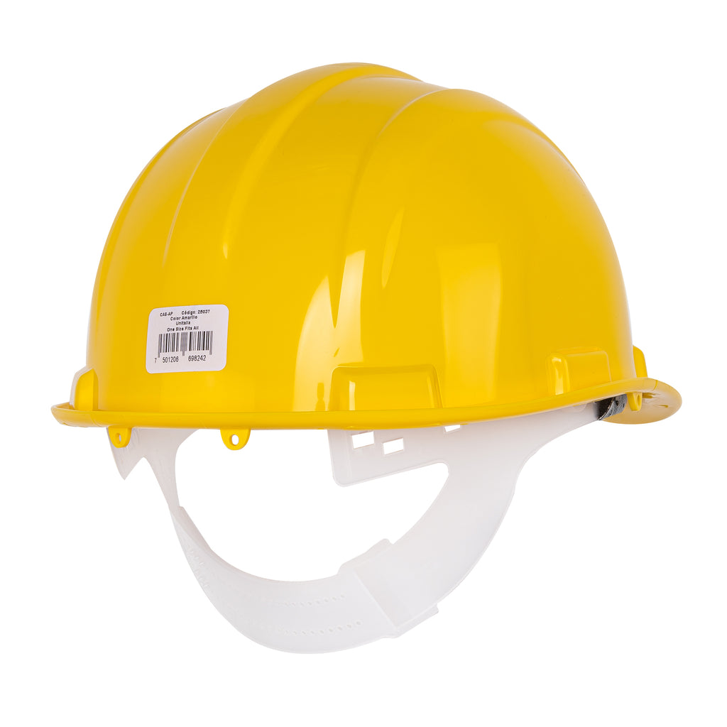 Casco de seguridad, ajuste de intervalos, amarillo, PRETUL CAS-AP (25037)