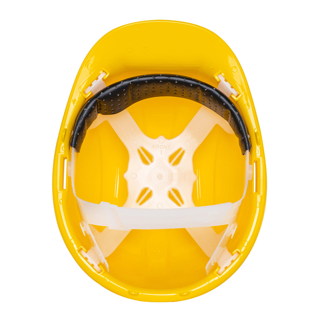 Casco de seguridad, ajuste de intervalos, amarillo, PRETUL CAS-AP (25037)