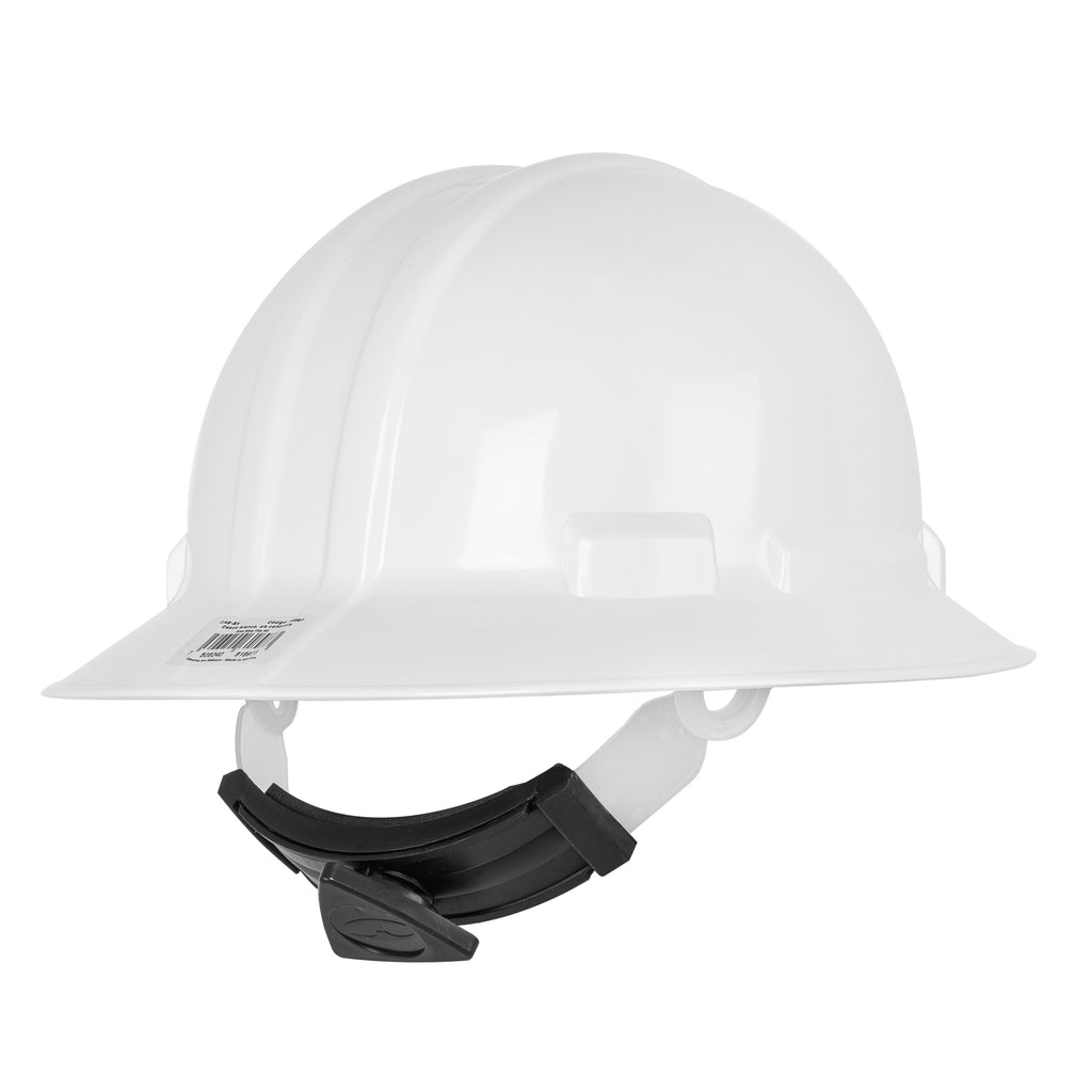 Casco de seguridad ala ancha, blanco, TRUPER CAS-BX (10567)