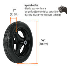 Cargar imagen en el visor de la galería, Carretilla 4.75 ft3 Imponchable, verde, TRUPER CAT-55FF (10253)