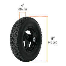 Cargar imagen en el visor de la galería, Carretilla 6 ft3 Neumática, roja, TRUPER CAT-60ND (11776)