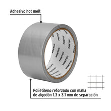 Cargar imagen en el visor de la galería, Cinta de 10 m para ducto, espesor 0.16 mm, PRETUL CDU-10P (20528)