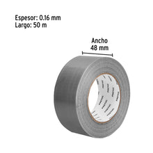 Cargar imagen en el visor de la galería, Cinta de 50 m para ducto, espesor 0.16 mm, PRETUL CDU-50P (20530)