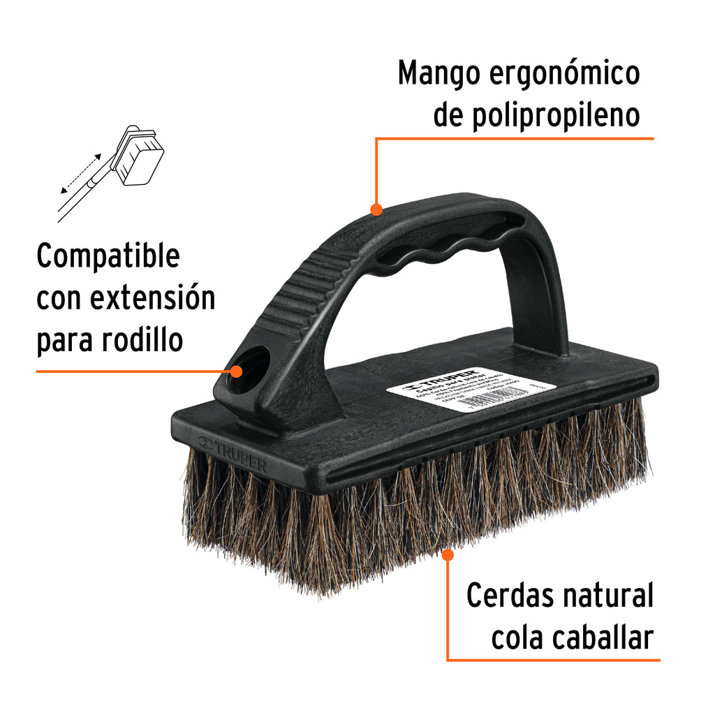 Cepillo para pintor, superficies extrarrugosas, TRUPER CEPP-52 (14490)