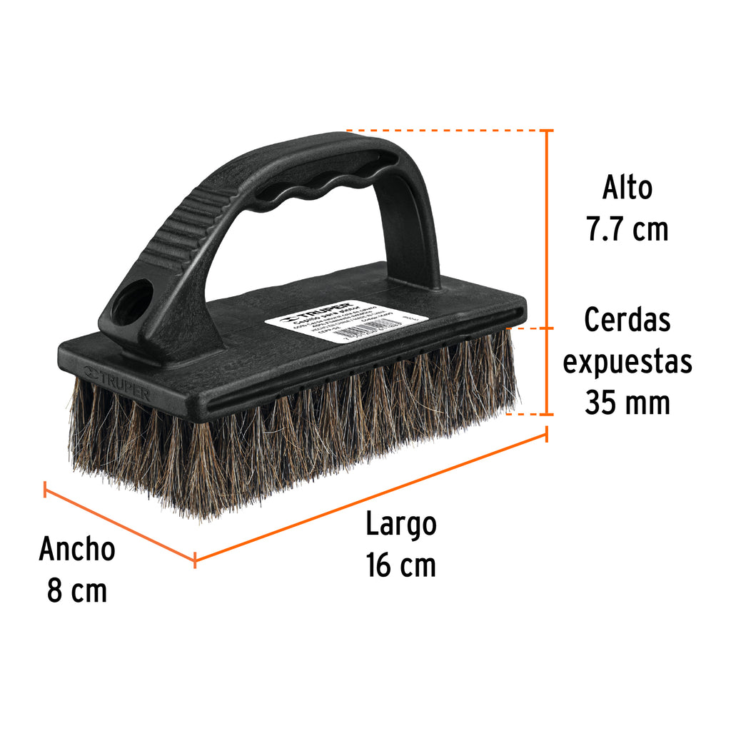 Cepillo para pintor, superficies extrarrugosas, TRUPER CEPP-52 (14490)