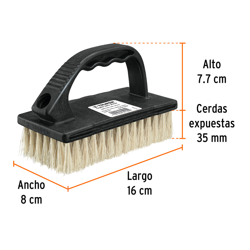 Cepillo para pintor, para limpieza con cerdas sintéticas TRUPER CEPP-54 (14491)