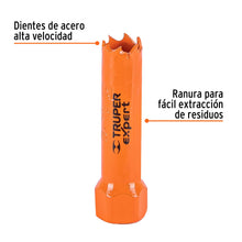 Cargar imagen en el visor de la galería, Brocasierra bimetálica 9/16&quot;, TRUPER Expert COBI-9/16 (18084)