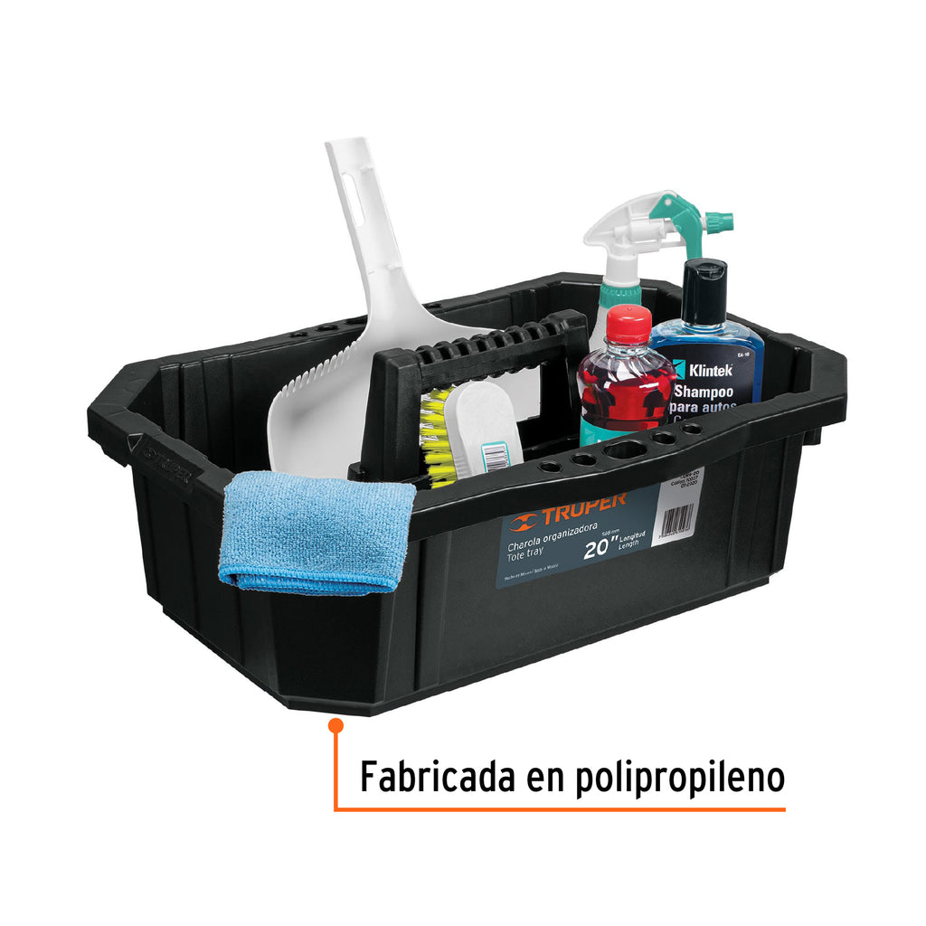 Charola de 20" organizadora de usos múltiples, TRUPER CORG-20 (10037)