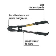 Cargar imagen en el visor de la galería, Cortapernos 14&quot;, mango tubular, PRETUL CP-14P (20945)