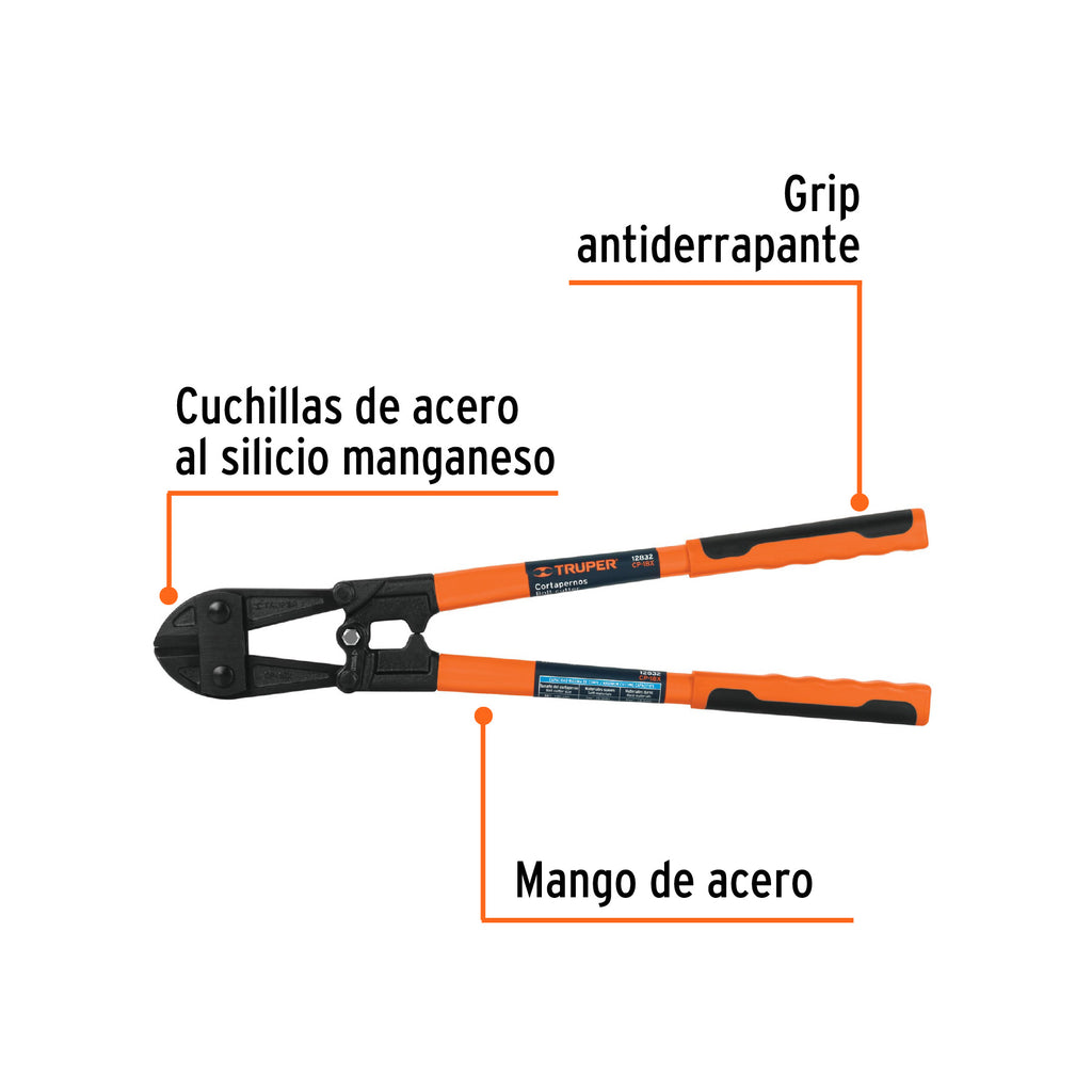 Cortapernos 18", profesional, TRUPER CP-18X (12832)