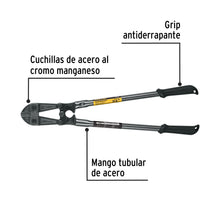 Cargar imagen en el visor de la galería, Cortapernos 24&quot;, mango tubular, PRETUL CP-24P (20947)