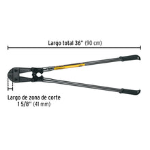 Cargar imagen en el visor de la galería, Cortapernos 36&quot;, mango tubular, PRETUL CP-36P (20949)