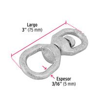 Cargar imagen en el visor de la galería, Destorcedor forjado de 3/16&quot;, FIERO DESF-3/16 (44105)