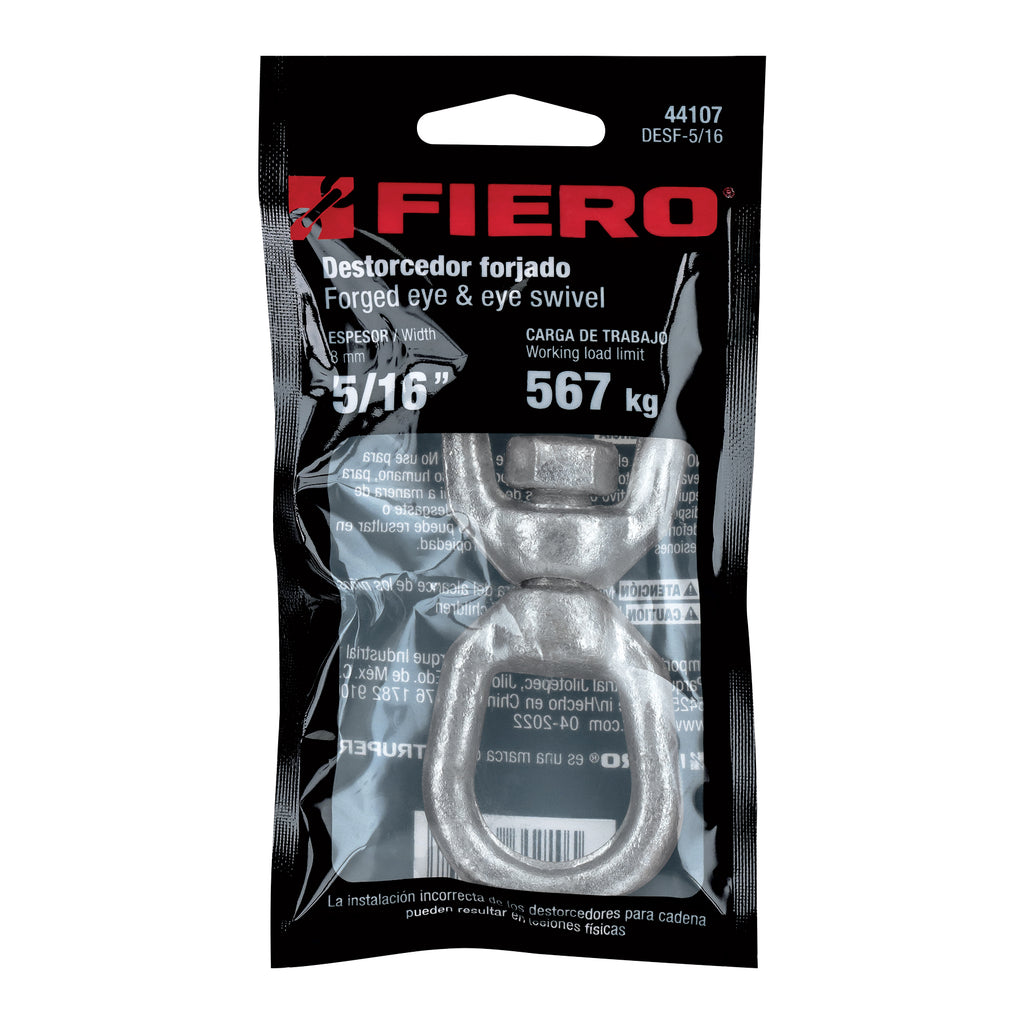 Destorcedor forjado de 5/16", FIERO DESF-5/16 (44107)