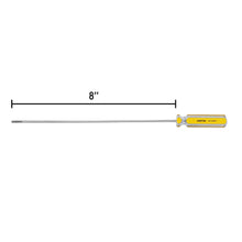 Cargar imagen en el visor de la galería, Desarmador cabinet 1/8 x 8&quot; mango de PVC, PRETUL DG-1/8X8TP (21466)