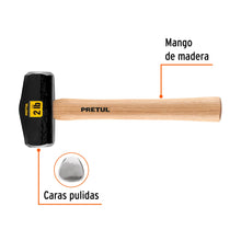 Cargar imagen en el visor de la galería, Marro tipo Nevada 2 lbs. mango 10-3/4&quot;, PRETUL DHT-2P (22215)