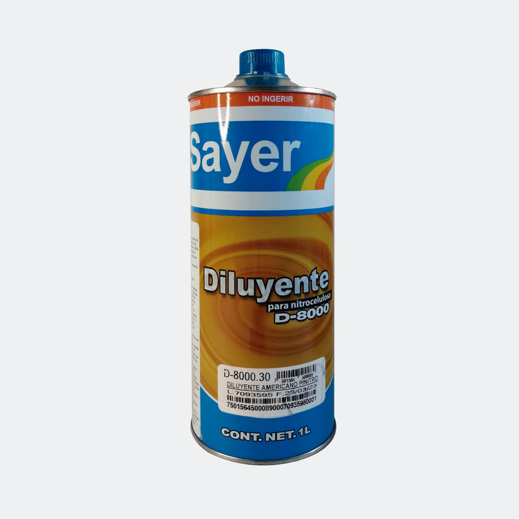 Diluyente para nitrocelulosa SAYER D-8000.30 1L