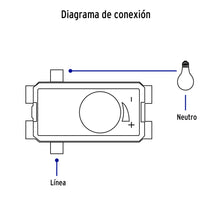 Cargar imagen en el visor de la galería, Dimmer giratorio, línea Italiana, marfil, VOLTECK DIM-I (48080)