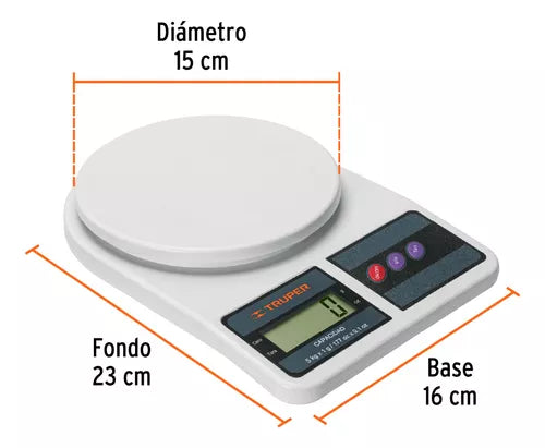 Bascula digital BASE-5EP (15161) TRUPER