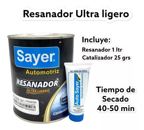 Resanador ligero SAYER KF-0500.30 1L
