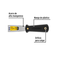 Cargar imagen en el visor de la galería, Espátula flexible 1&quot; con mango de plástico, PRETUL E-1F (20322)