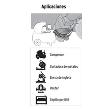 Cargar imagen en el visor de la galería, Extensión reforzada aterrizada 15 m 3x14 AWG, VOLTECK ERA-15X14 (48068)