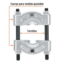 Extractor de baleros de 25 a 62 mm, TRUPER EX-B2 (14516)