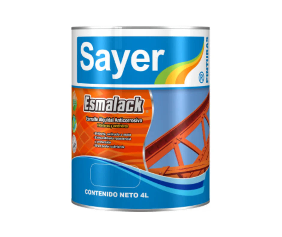 SAYER esmalack EE-0505.40 MARRON 4L