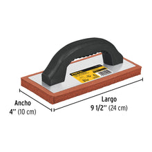 Cargar imagen en el visor de la galería, Flota de esponja 9-1/2&quot; espesor 3/4&quot;, acabado áspero, PRETUL FL-10P (20180)