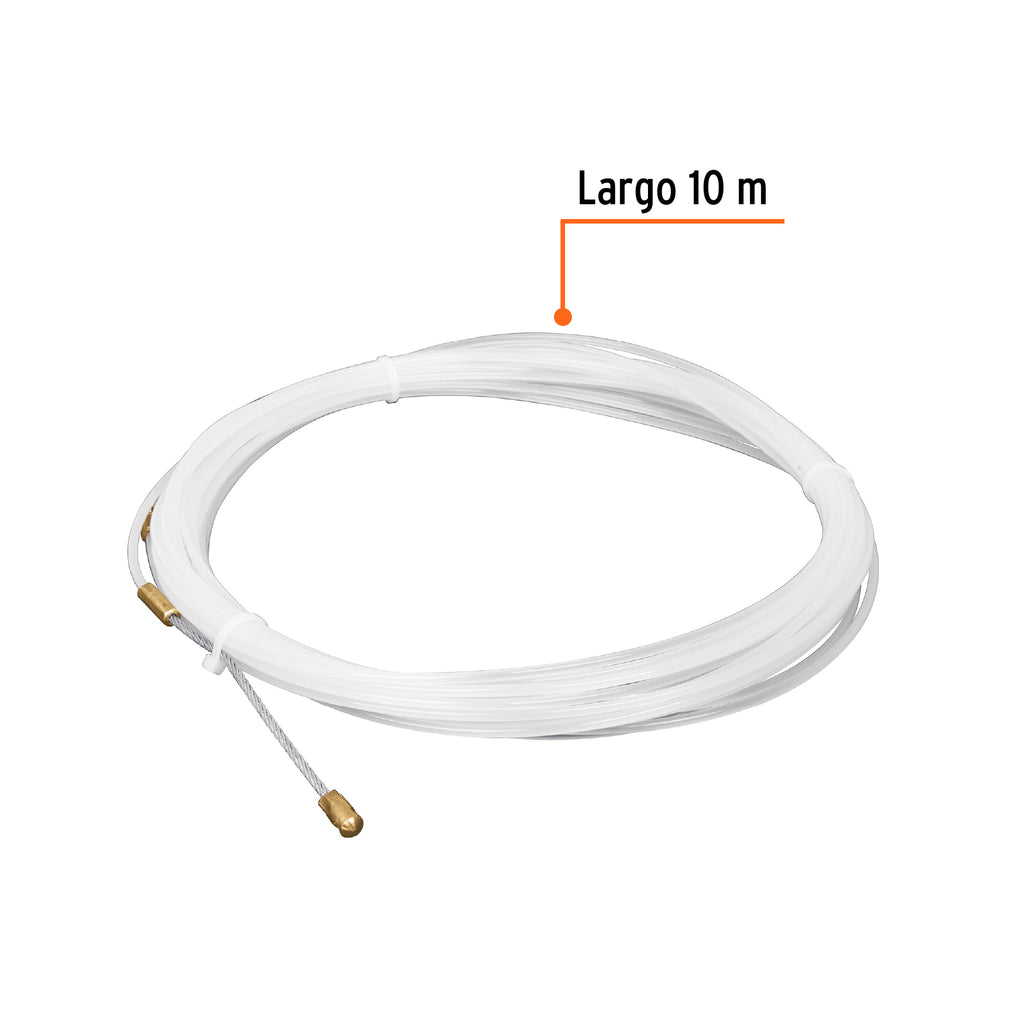 Guía de nylon de 10 m para cable, TRUPER GNY-10 (17755)