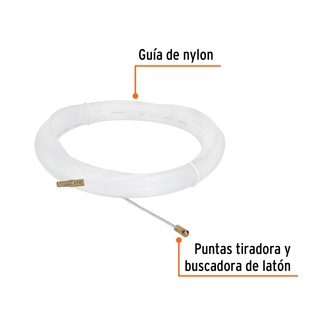 Guía de nylon de 15 m para cable, TRUPER GNY-15 (17756)