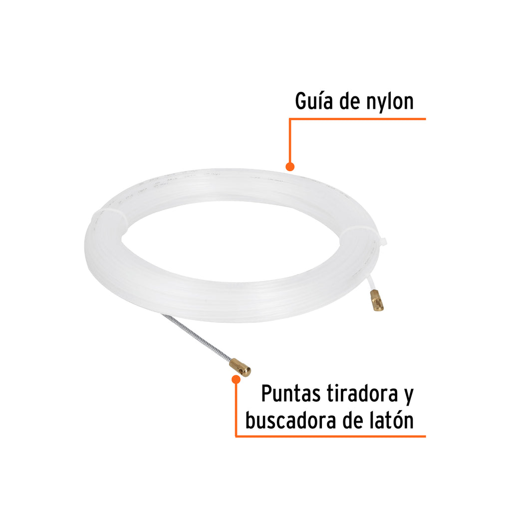 Guía de nylon de 20 m para cable, TRUPER GNY-20 (17757)