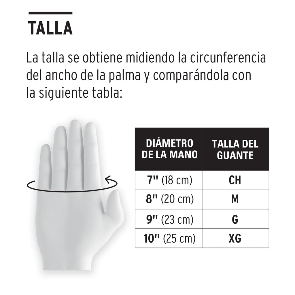 Guantes de poliéster con recubrimiento de nitrilo, CH,TRUPER GU-151 (18025)