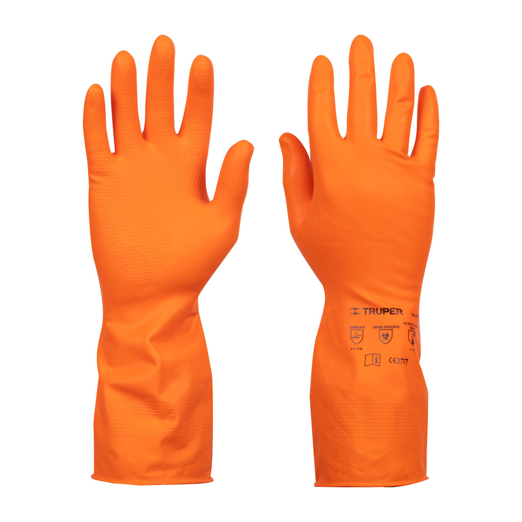 Guantes de látex para limpieza, chicos, TRUPER GU-311 (13296)