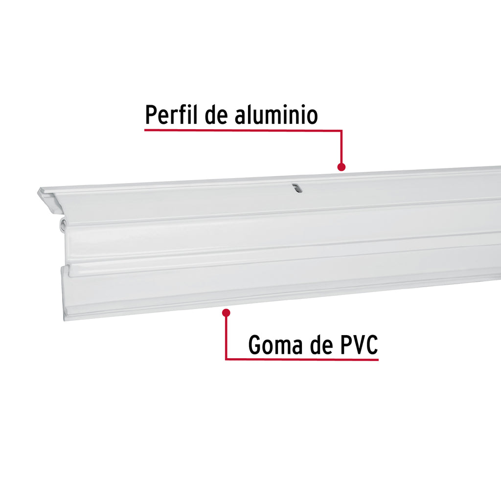 Guardapolvo automático 100 cm blanco, HERMEX GUPO-100AB (49889)