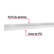 Cargar imagen en el visor de la galería, Guardapolvo fijo de 120 cm, aluminio, HERMEX GUPO-120A (43034)