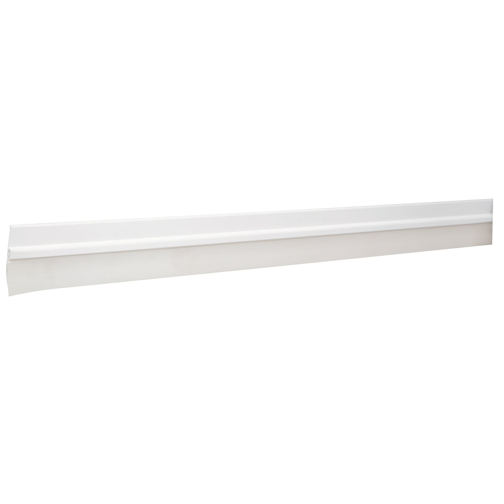 Guardapolvo fijo de 120 cm, blanco, HERMEX GUPO-120B (43035)