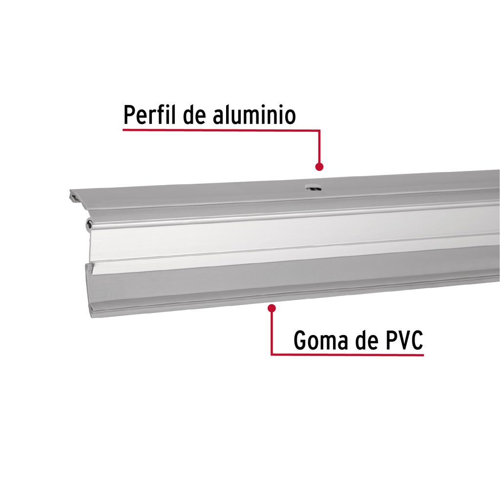 Guardapolvo automático 90 cm aluminio, HERMEX GUPO-90AA (49883)