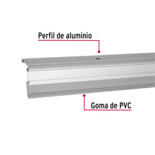 Cargar imagen en el visor de la galería, Guardapolvo automático 90 cm aluminio, HERMEX GUPO-90AA (49883)